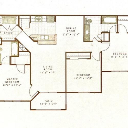 Birch Floor Plan