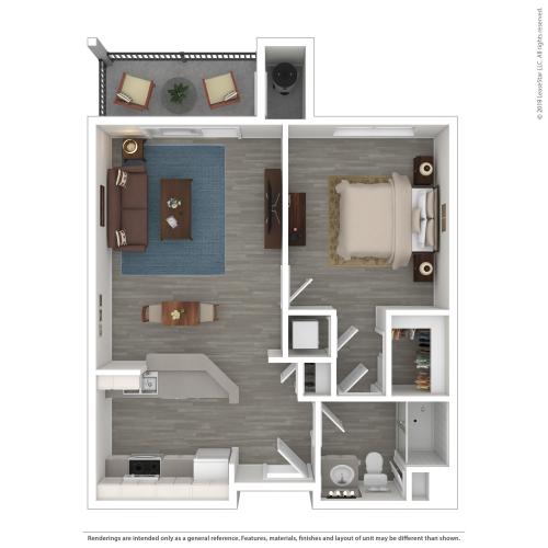 A1| 1x1 | 680 sq ft