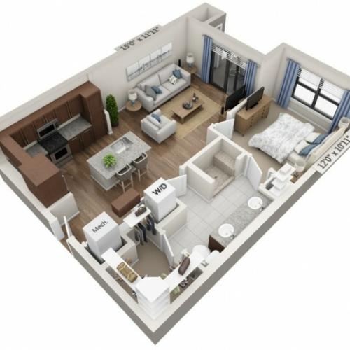 Cadence | 1 bed 1 bath | from 739 square feet