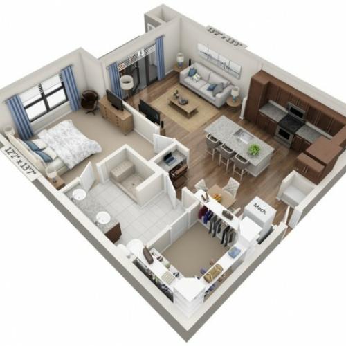 Espressivo | 1 bed 1 bath | from 860 square feet