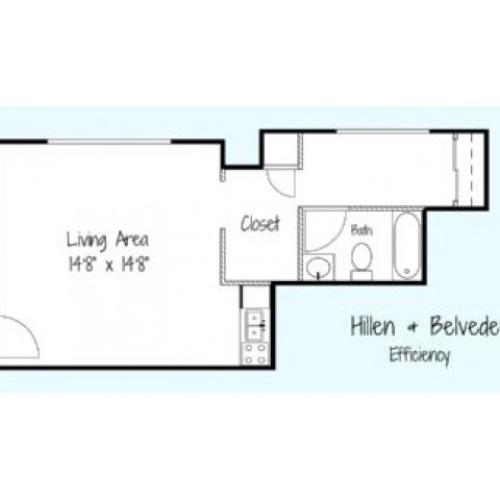 The Harbor 2 Bed Apartment Hillen & Belvedere