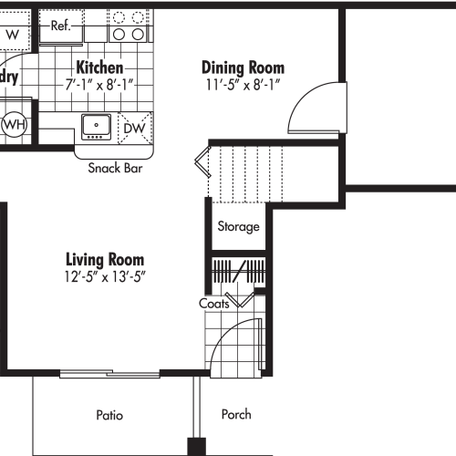 Boardman 2 Bed Apartment Harbour Ridge Apartments