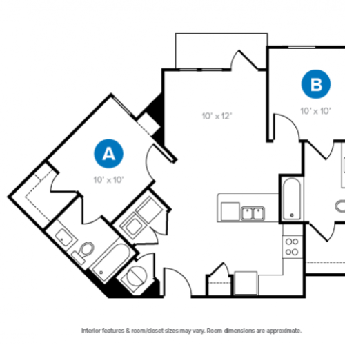 2 Bedroom Frisco F 2 Bed Apartment Yugo Atlanta Summerhill