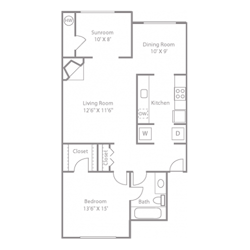 Willow with Sunroom-Renovated