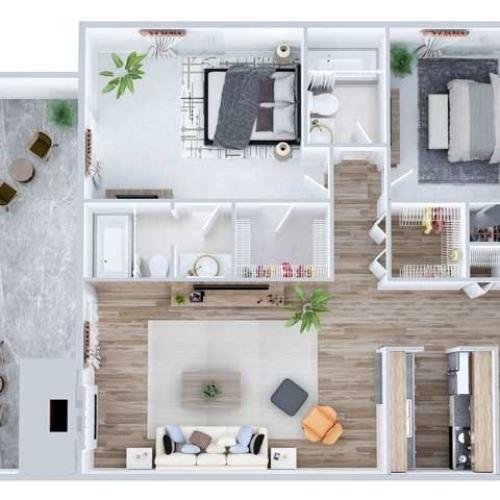 Windsor 2 Bed Apartment Advenir at French Quarter