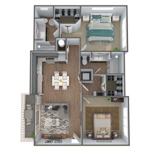 Honey Bell 1 Bed Apartment Advenir at Castle Hill