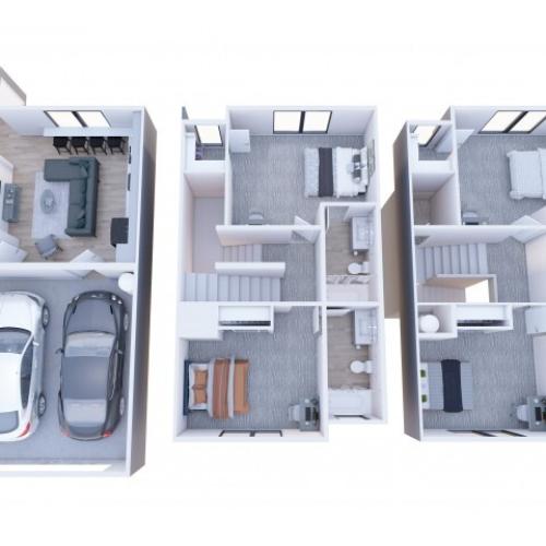 4x4 Loft 4 Bed Apartment Paloma Raleigh