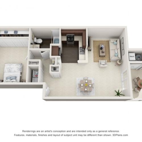 Mohave 3 Bed Apartment The Valley