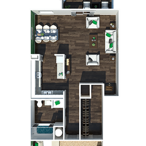 One Bedroom | One Bathroom