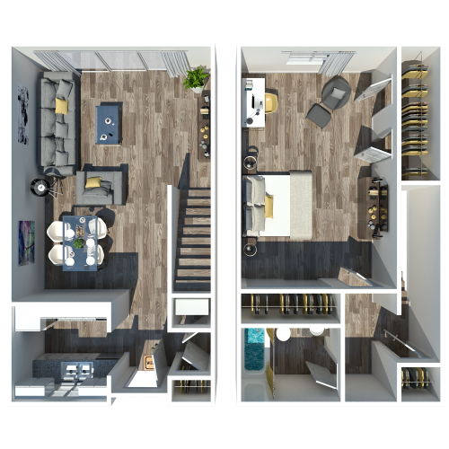 1 Bedroom 1 Bed Apartment Allora