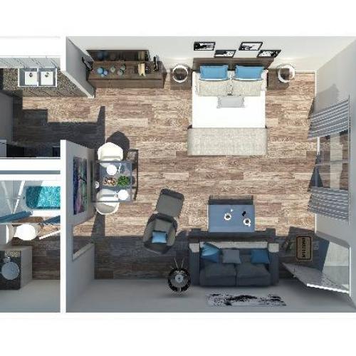 Hermitage 1 Bed Apartment Emerson at Harding