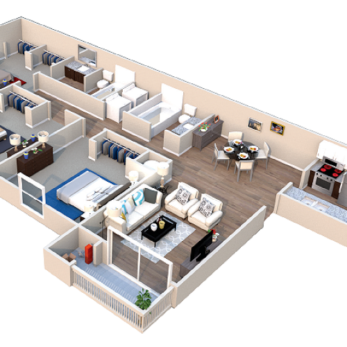 Highland Floorplan-Vue at Crestwood