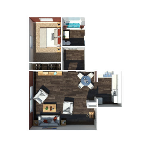 1 Bedroom A