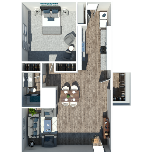 One Bedroom A
