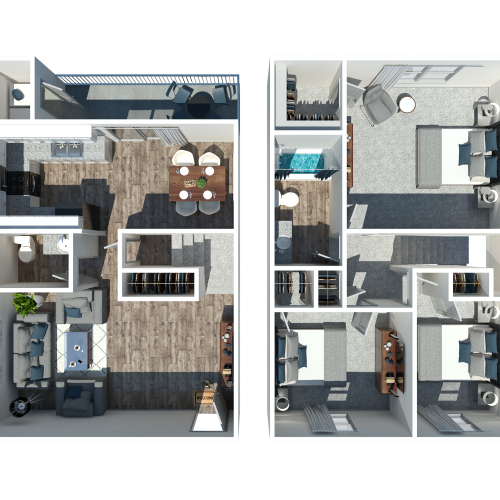 Three Bedroom B