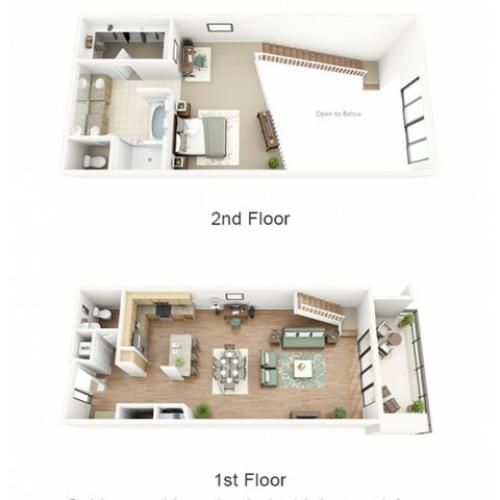 Chardonnay Loft Floor Plan
