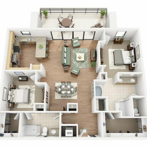 Merlot Penthouse Floor Plan