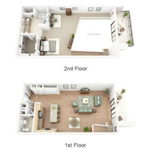 Bordeaux Loft Floor Plan