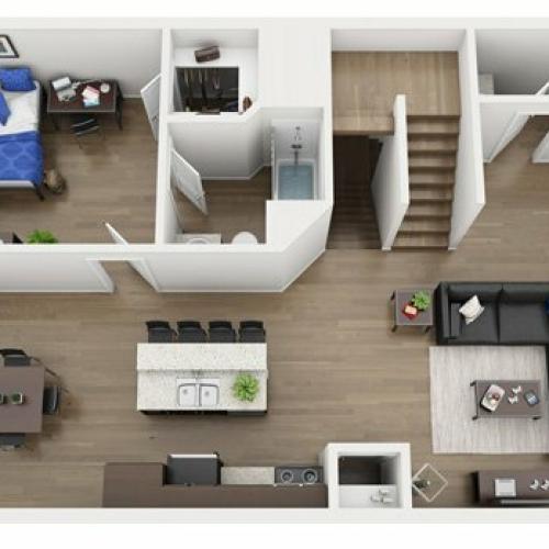 4x4 TH Downstairs