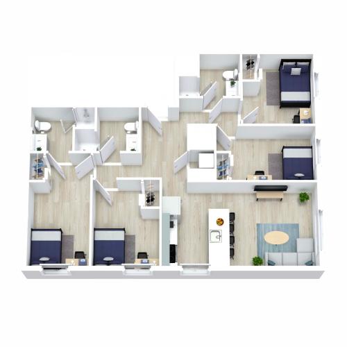 All units are fully furnished and include a full-size washer & dryer. Rental rate includes: High Speed Internet, Water, Sewer & Trash
