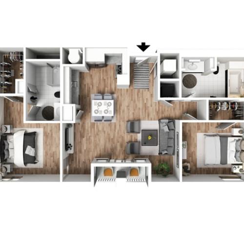 floorplan E-2r