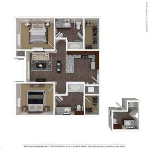 Reveille | Two Bedroom