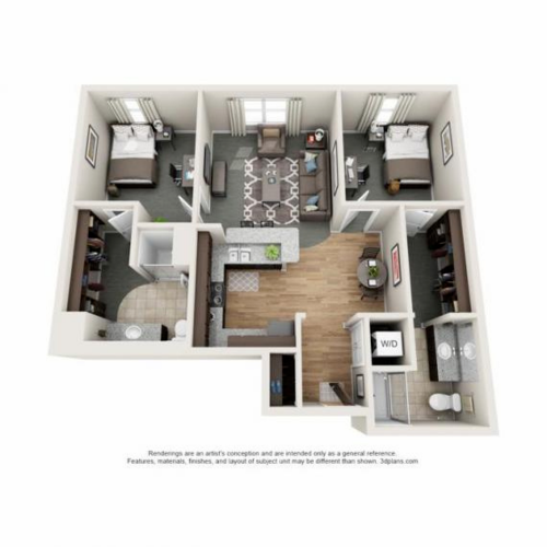 2 Bedroom