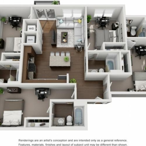 D1 | 4 Bedroom