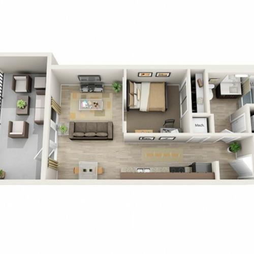 1 Bedroom A