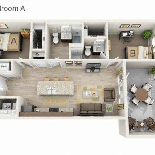 2 Bedroom A