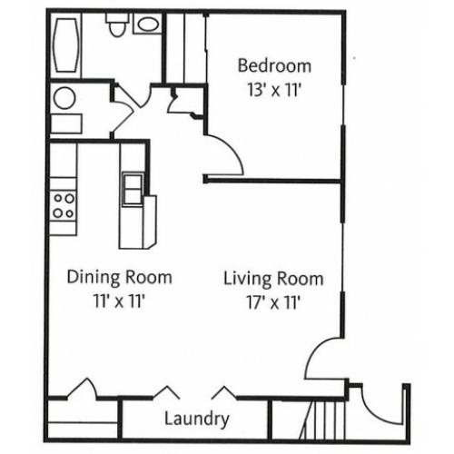 Golden Oak Floor Plan