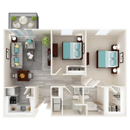 Gardens of Annapolis | Monet floorplan