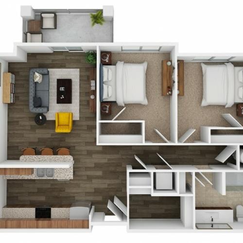 Onyx 3d floor plan