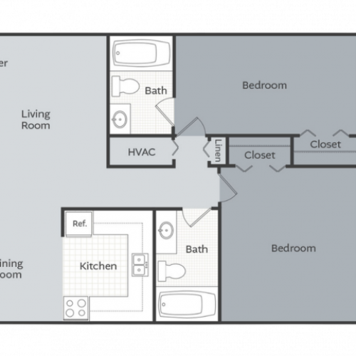 2 Bedroom Apartment Little Rock AR