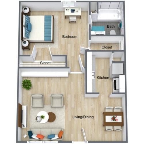 Royal Oaks 1 Bed Apartment Country Club Place Apartments