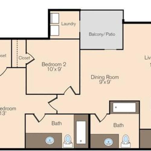 c20ap 3 Bed Apartment Chateaux Normandie