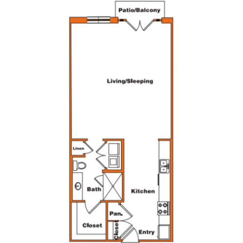 Loft 2 | Trinity Loft | Apartments Dallas TX