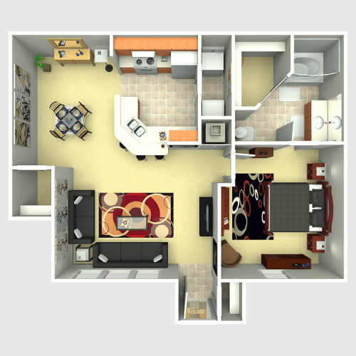 Casas De Soledad A2 Oak One Bedrooms