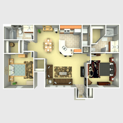 Casas De Soledad C2 Pinon Two Bedrooms