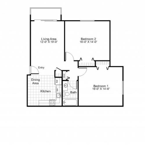 B1A  | Colonial Village Apartments | Apartments in Manchester NH