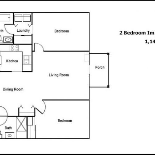 A1C 1 Bed Apartment Regency West Apartments
