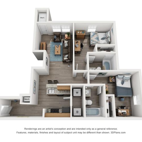 2 Bedroom