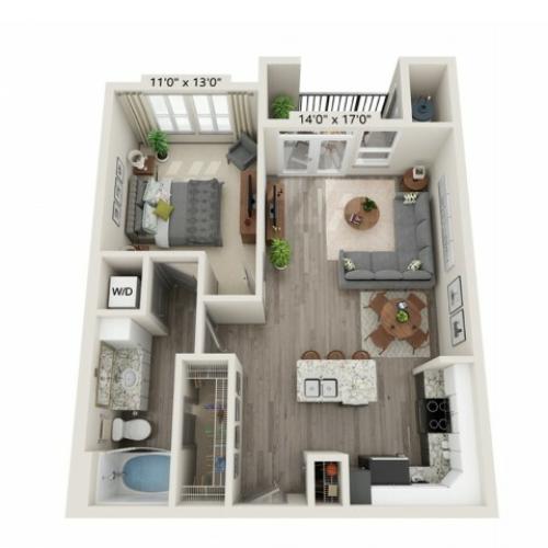 A2 Floor Plan
