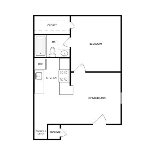 1x1 Large Gold 1 Bed Apartment Cala Paradise Valley