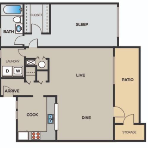 1x1 Elite | Spalding Bridge | Atlanta Apartments