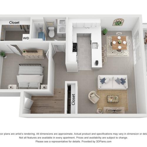 Voyager 1 Bed Apartment Serenity at Larkspur