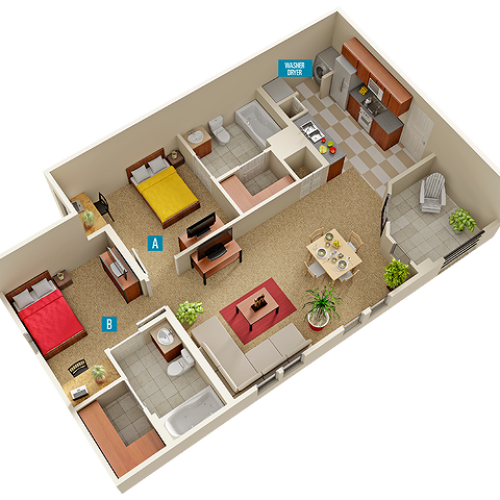 Two Bedroom