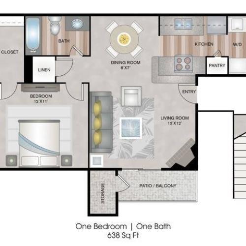 D 2 Bed Apartment Hemingway House Apartments