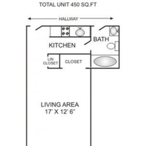 2BR 2 Bed Apartment Eastview Apartments