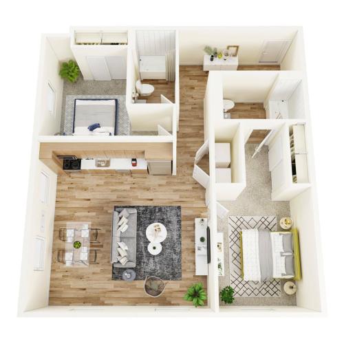 B1 - Two Bedroom